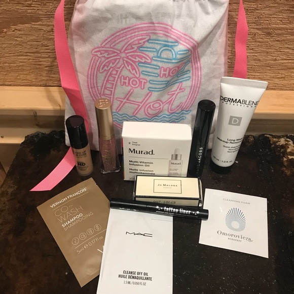 Sephora Other - Sephora Bag + 10 Samples MAC Kat Von D Marc Jacobs